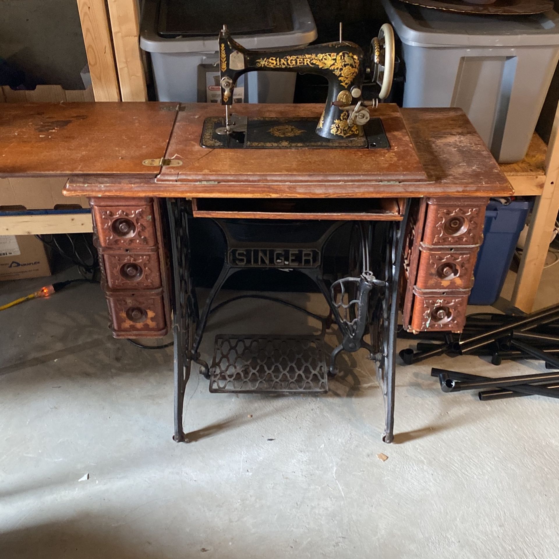 Antique Singer Sewing Machine