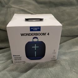 Ultimate Ears Wonderboom 4 Bluetooth Speaker – Waterproof – $55 OBO