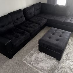 Couch Dark Navy Blue