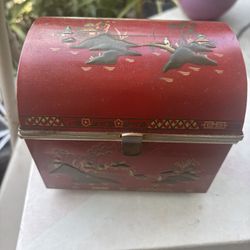 Antique mirror box excellent condition