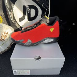 Jordan Retro 14 'Ferrari' 2025, Size 10, Brand new