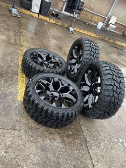 Rines Para Chevy Gmc Yukon Tahoe Suburban Abalanche 6 Virlos 22x9 