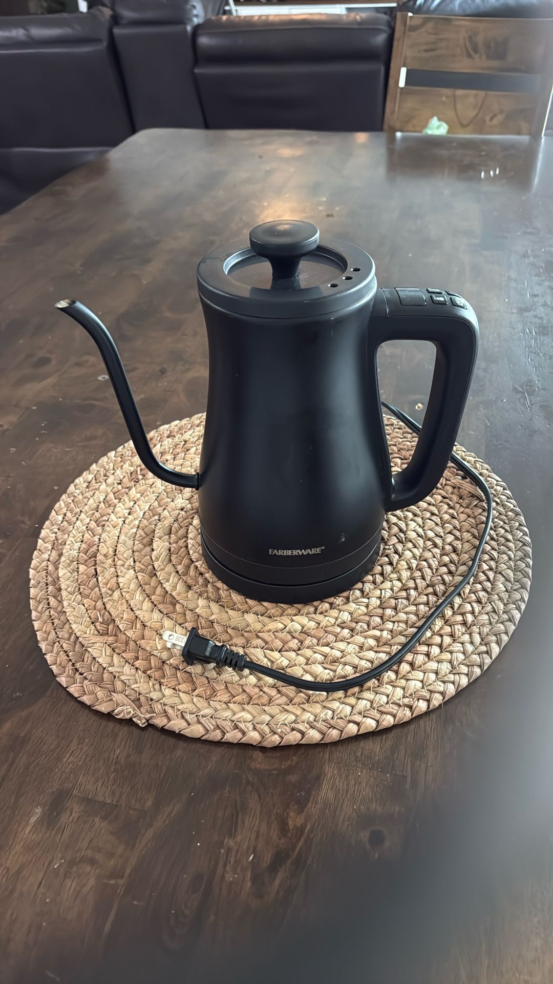 Goose Neck Faberware Electric Kettle