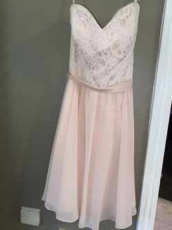 Mari Lee Blush Bridesmaid Dress!