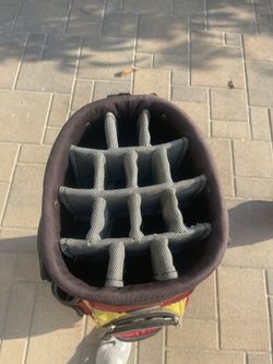 Golf Bag USC Busted Strap One Zipper Not Closing See Pictures 