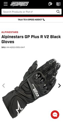 Alpinestars GP Plus R V2 Black Gloves