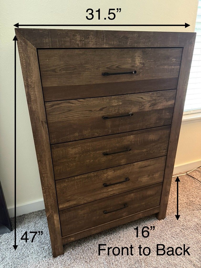 5 Drawer Dresser