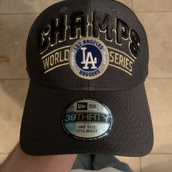 LA Dodgers 2020 World series champ hat