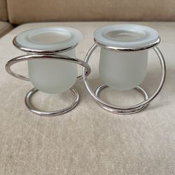 Twin Votive / Tea Lite Candle Holders