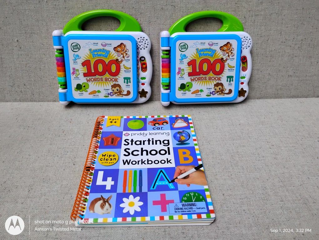 Leap Frog X2 Plus New Starting School Workbook