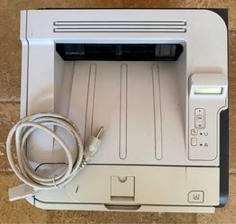 HP LaserJet P2055DN Printer Network, Duplex, Low Page Count + Toner