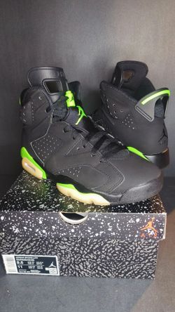 Electric Green 6's Men's size 9