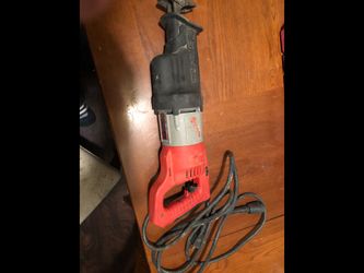 Milwaukee 6538-21 15.0 Amp Super Sawzall Reciprocating Saw