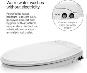 EcoSeat S102 Non-Electric Bidet Toilet Seat