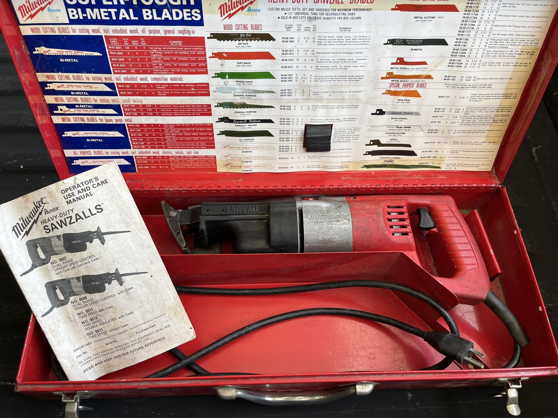 Milwaukee Heavy Duty Sawzall