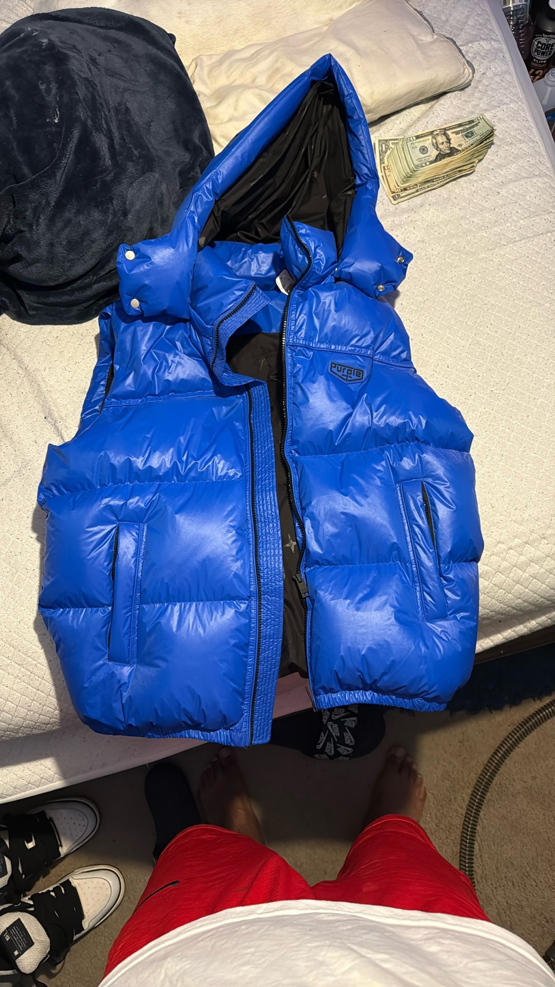 Purple Brand Puffer Vest 