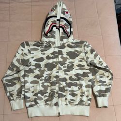 Double Hooded Bape Full Zip