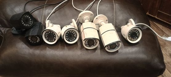 Surveillance Cameras Wired