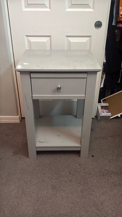 Grey Nightstand