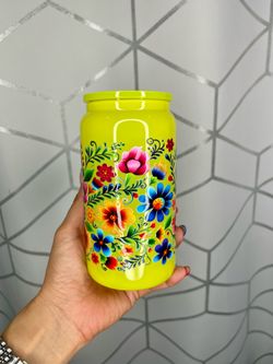 16oz Glass Can