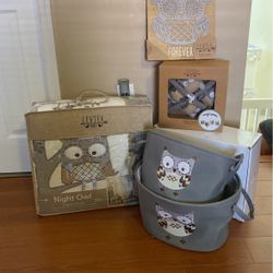 Levtex Baby Owl Theme For Nursery 