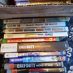 Video Games Ps4 Wii Ps3 