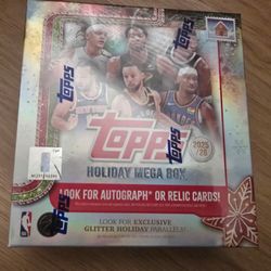 Topps holiday NBA Mega Box