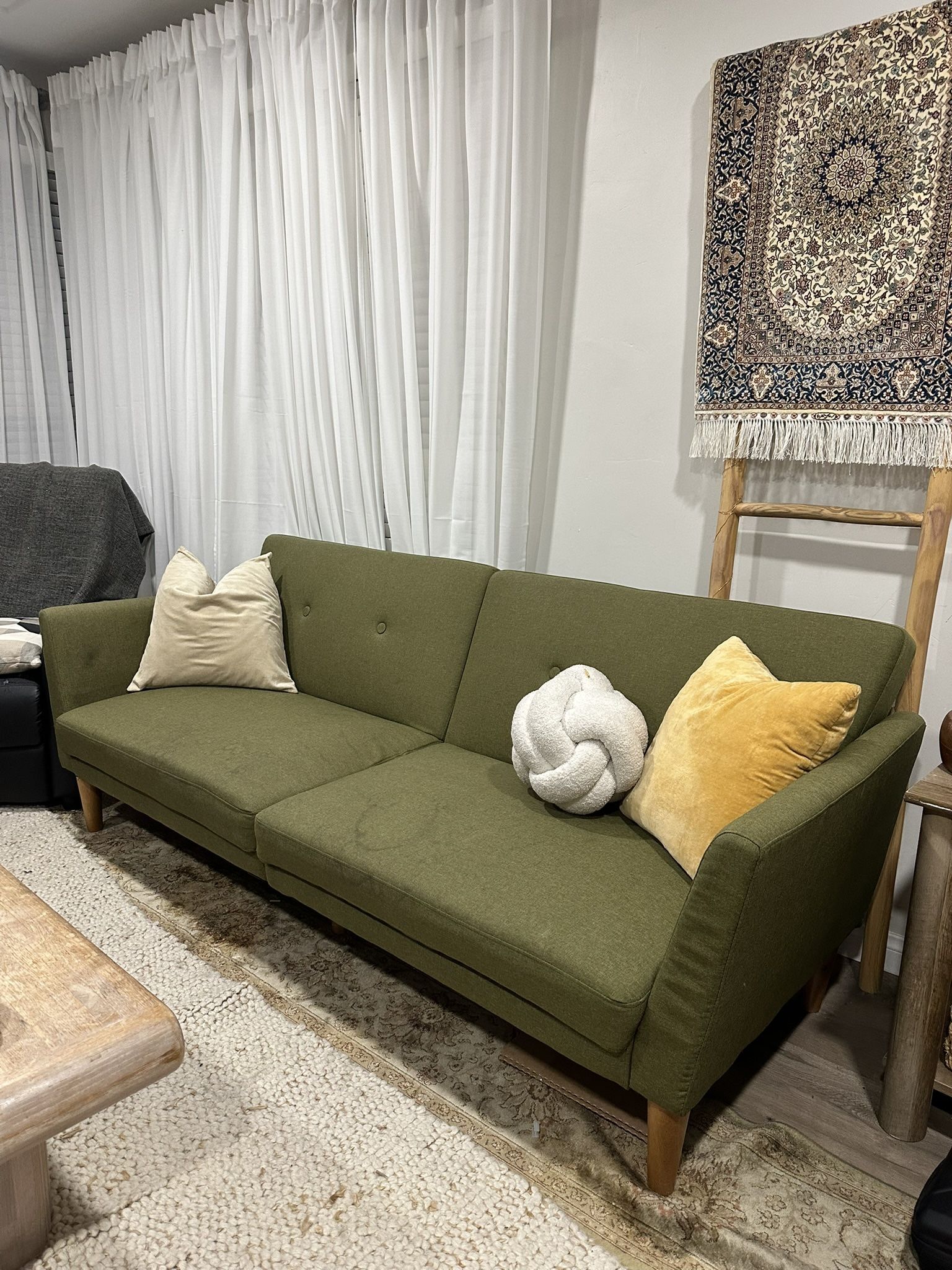 Green Futon Sofa bed