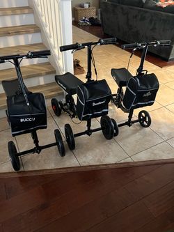 Knee scooters