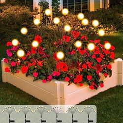 6Pack Solar Powred Firefly Lights with 2 Lighting Mode