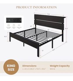 Metal Platform Bed Frame king