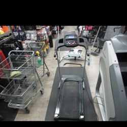 Used Intertek Compact Folding Treadmill ( Read The Description!!)