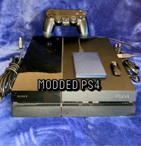 Modded Sony PS4 With Thousands Of Built-in Games!