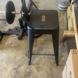 Metal Work Bench Stool