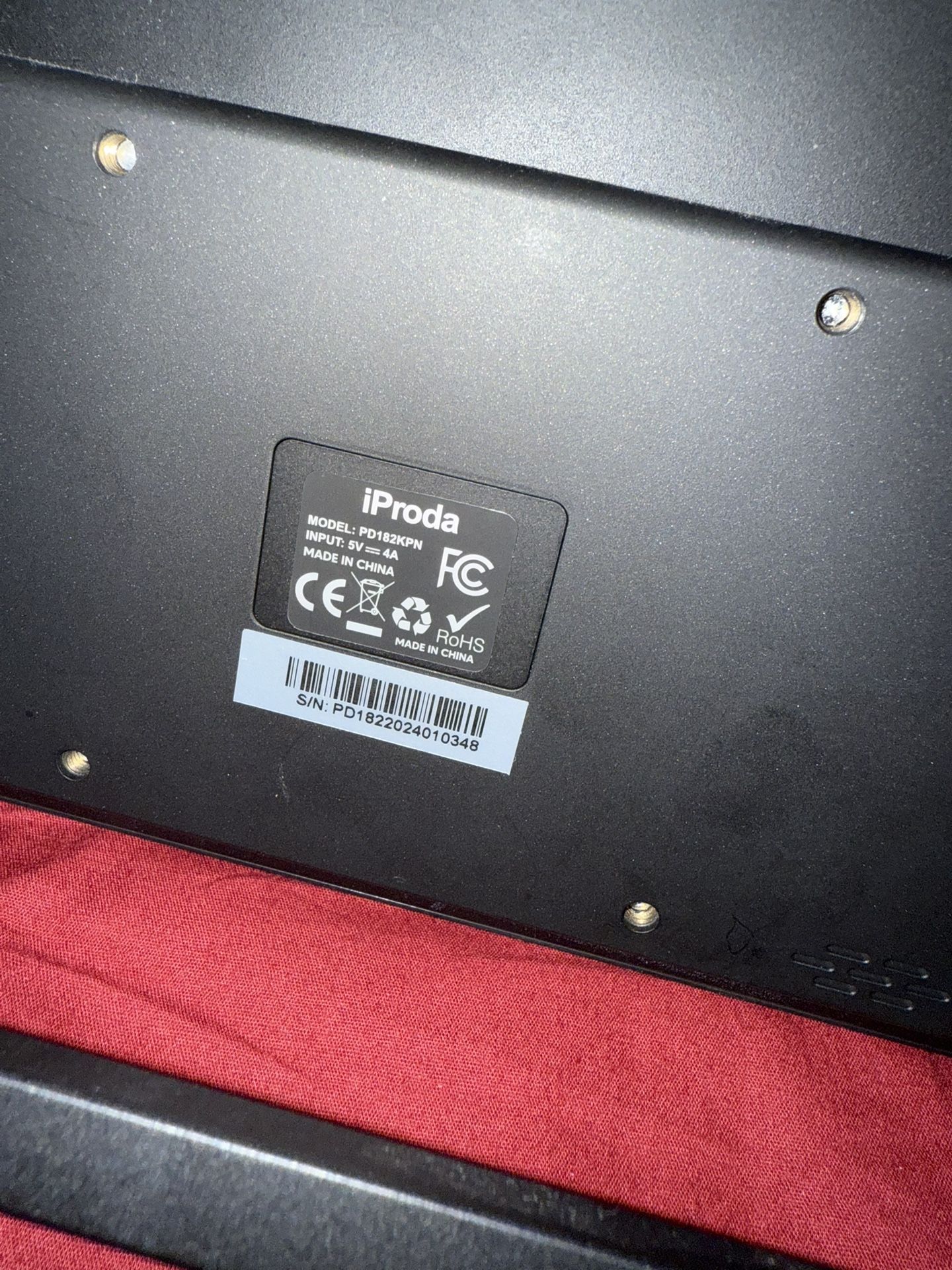 Iproda Portable Monitor 120hz FHD 1080P Inch Portable Monitor