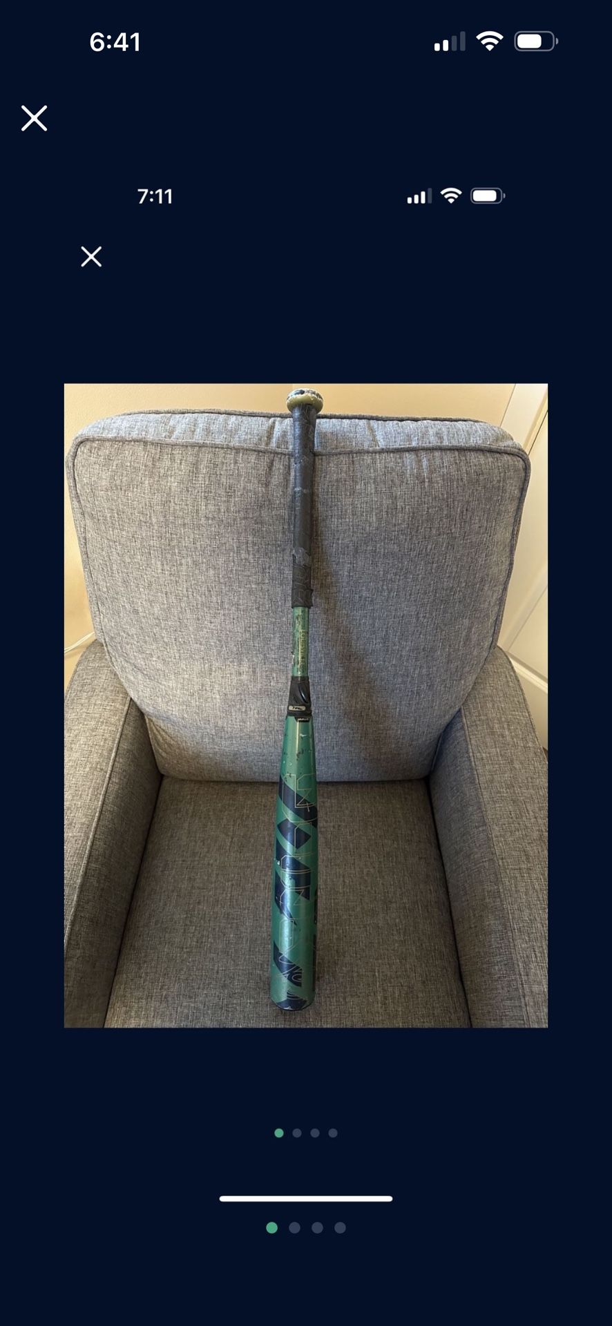 Louisville Slugger Meta BBCOR Bat 2023 (-3) 33” WBL(contact info removed) $50