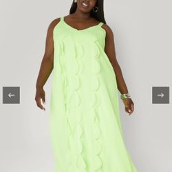 Beautiful Lime Green Dress