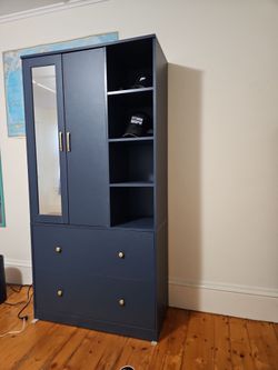 2 Door Wardrobe Armoire Closet