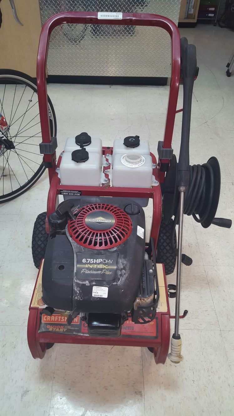 Craftsman 6.75 hp 2500psi