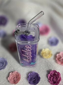 Personalized Square Glass Cups