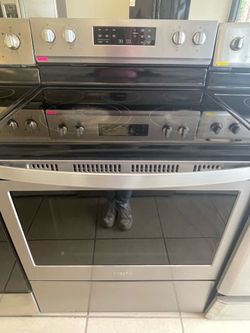 WHIRLPOOL GLASS TOP STOVE STAINLESS STEEL