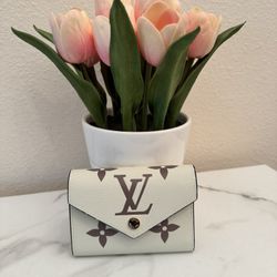 Louis Vuitton Victorine Monogram Floral Wallet