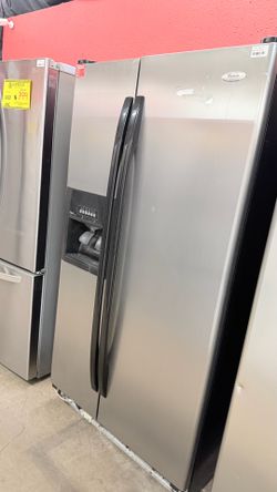 PRE-SIDE-BY-SIDE REFRIGERATOR WITH WARRANTY