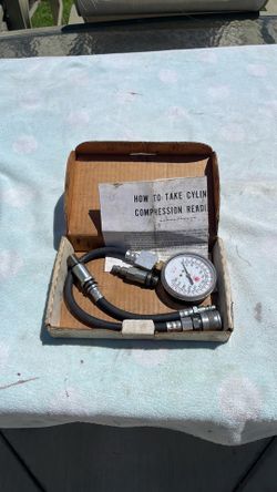 Vintage Lisle Gasoline Engine Compression Tester
