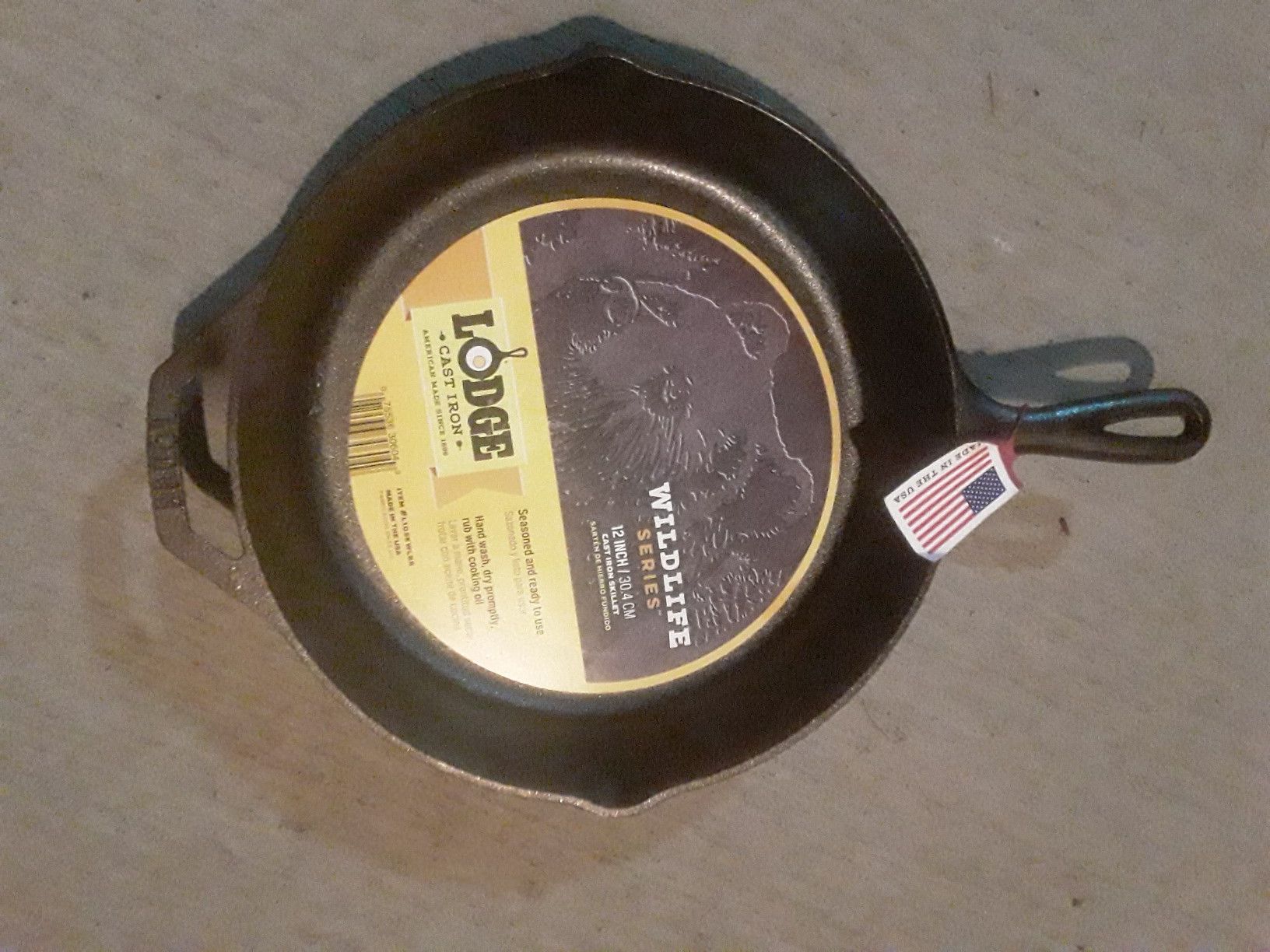 Cast iron pans brand new