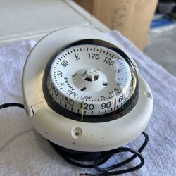 Ritchie HF-743W Helmsman Compass - Flush Mount - White Marine , Boating Equipment