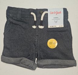 12 pieces( Bulk Dozens) Cat & Jack Baby Shorts 12M New with Tags