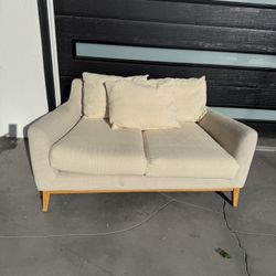 Mid-Century Modern Style Loveseat $80