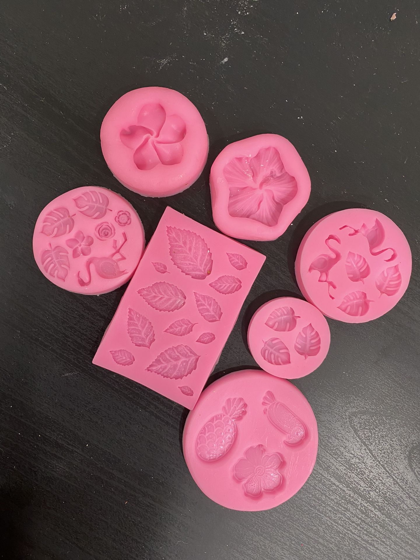 Silicon Molds For Cake Decorating Or Earring Making 