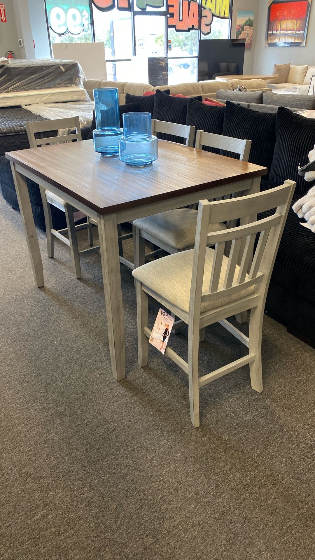 Rustic Small Breakfast Apartment Condo 5pc Free Setup And Delivery Today $499